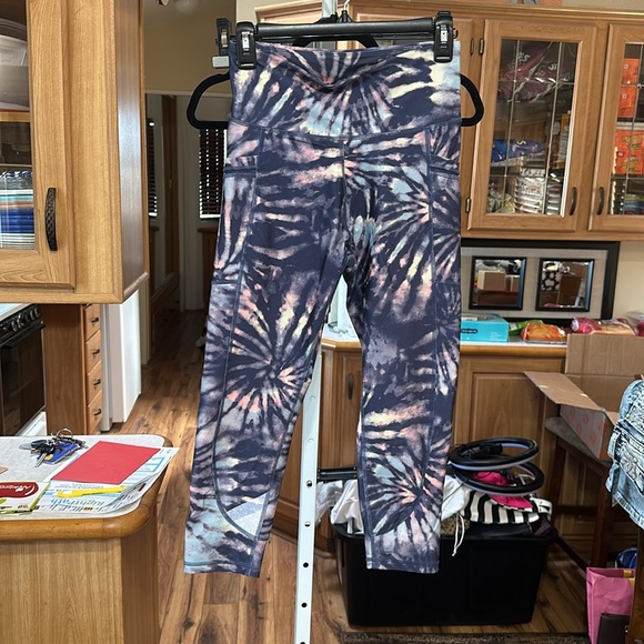 Exercise Leggings Tie Dye - Picture 3 of 5